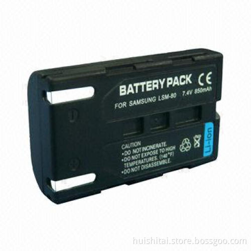 For Samsung SB-LSM80, SB-SLM80, SBLSM80, Camera Battery